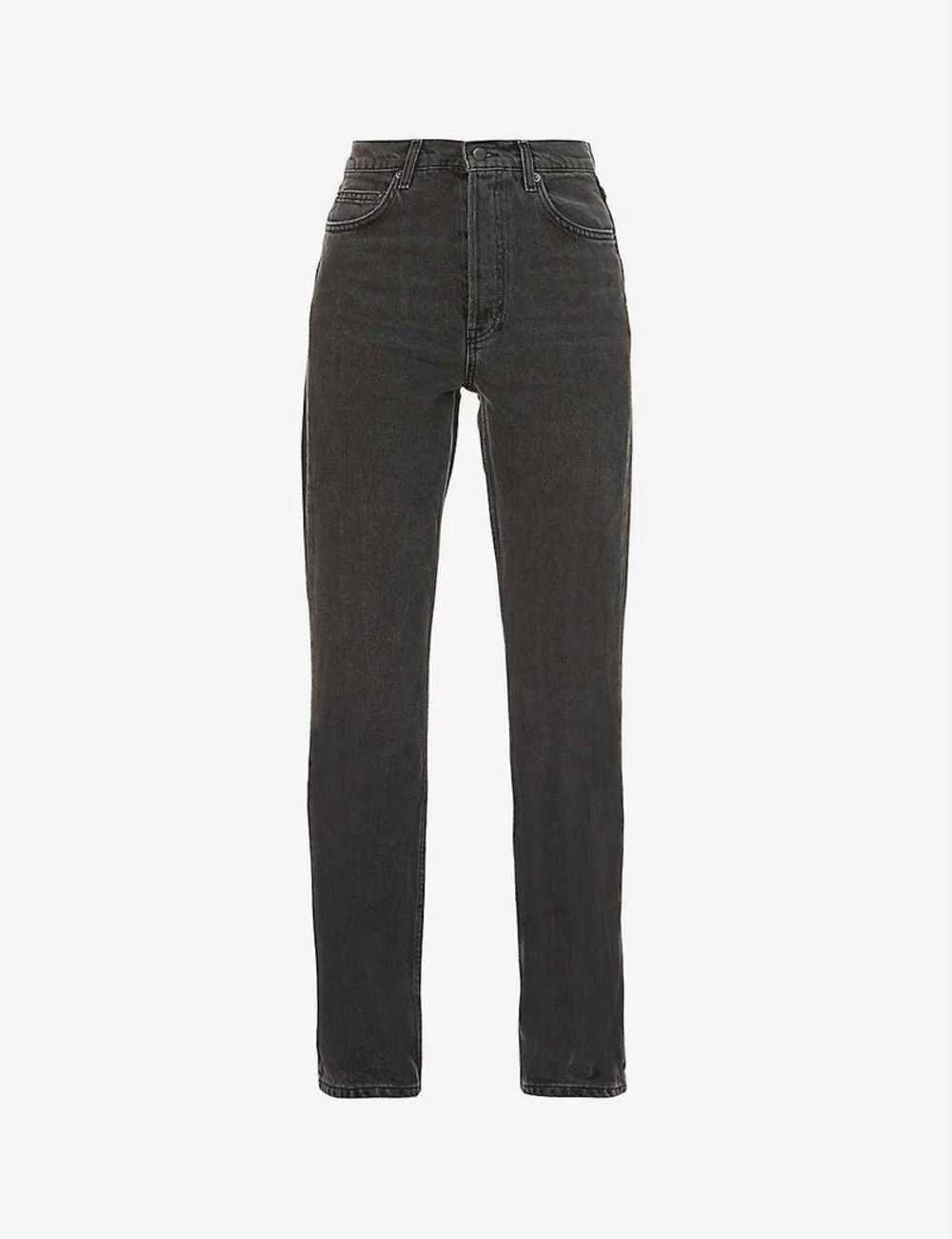 Reformation Cynthia Straight Leg High Rise‎ Denim Jeans Erie Wash Size 25